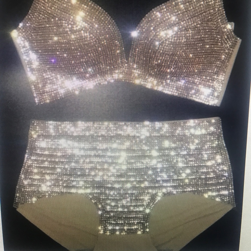 Pageant Bikini  Crystal Bikini | Rhinestone Bikini
